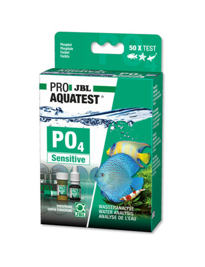 Test rapide PO4 sensitive pour eau douce et mer