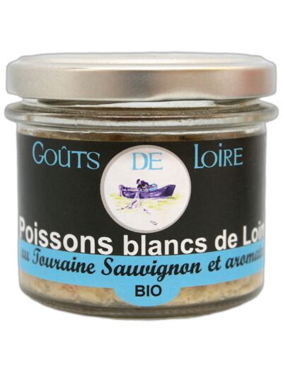 Rillettes de poissons blancs au Touraine Sauvignon et aromates