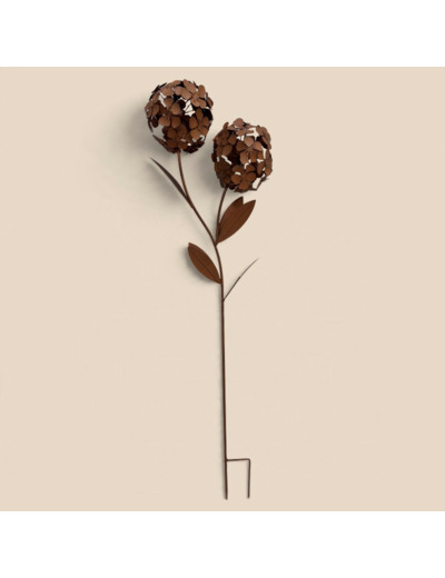Tuteur fleurs Hortensias 35x17x122cm