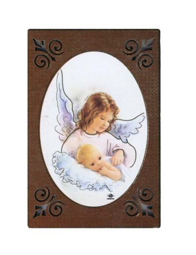 Plaquette en Bois - ANGE