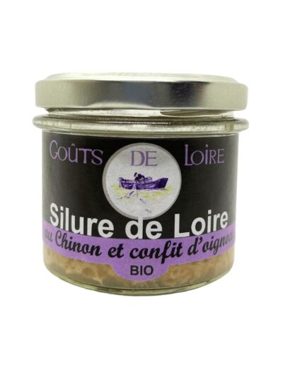 Rillettes de silure de Loire au vin de Chinon & Confit d'oignons