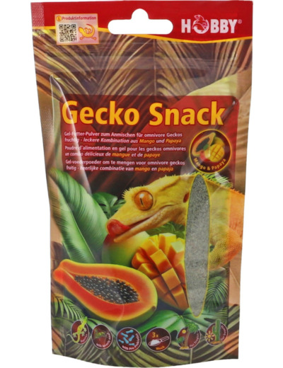 GECKO Snack, Mangue & Papaye - 100g