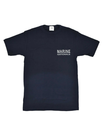 T-shirt Marine Nationale 100% coton bio Eminence® TECH+