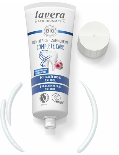 DENTIFRICE COMPLETE CARE SANS FLUOR 75ML Lavera