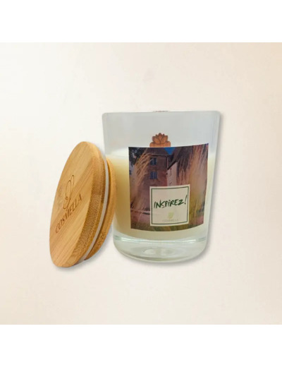 Bougie parfumée rechargeable - Inspirez