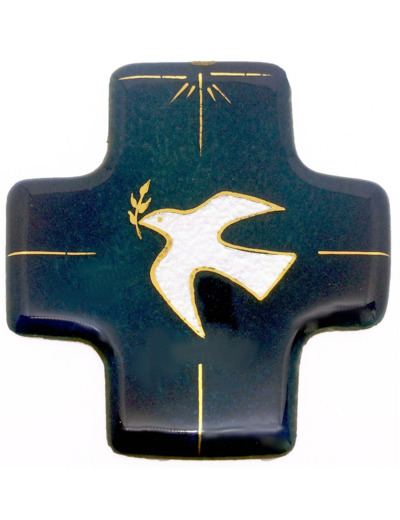 Colombe de la Paix 7,7X8cm - EMAUX DU LIBAN