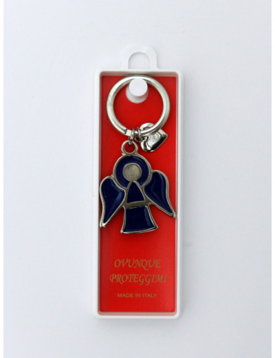 Porte-Clefs ANGE GARDIEN- BLEU