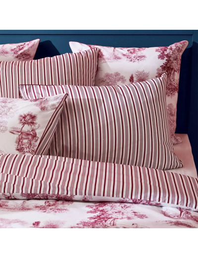 Taie d'oreiller POÉSIE ROSSO Garnier Thiebaut