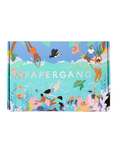 Papergang : Une box de papeterie - Just Keep Swimming - Ohh Deer