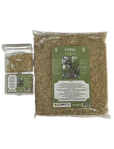 Encens en Grains Copal - Boite transparente de 50gr
