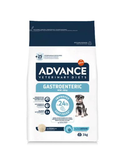 Advance Veterinary Chien, GASTROENTERIC MINI - 3KG