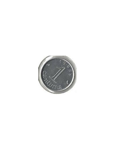 FRANCE 1 CENTIME INOX 1968 TTB+