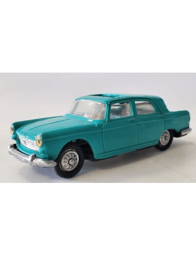 PEUGEOT 404 BLEUE VERTE NOREV PLASTIQUE 1/43 SANS BOITE (N2)