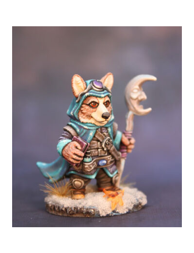 Fantasy : Corgi Mage with Staff