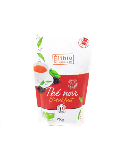 Thé Noir Breakfast Bio Sachet de 200g