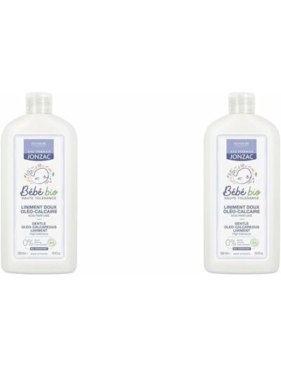 Liniment doux oleocalcaire 500ml Jonzac Bebe Bio