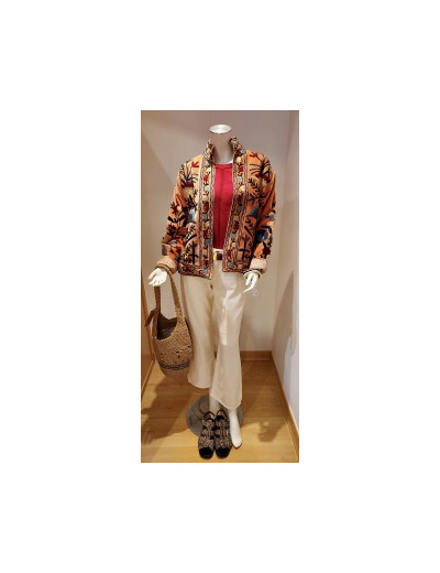 Veste reversible en velours Jolie Julie