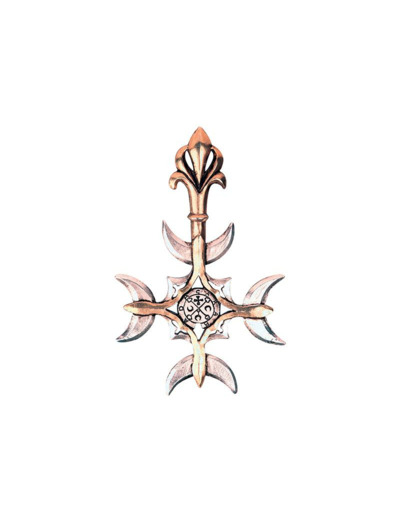 Pendentif "Forbidden" Croix de Goetia