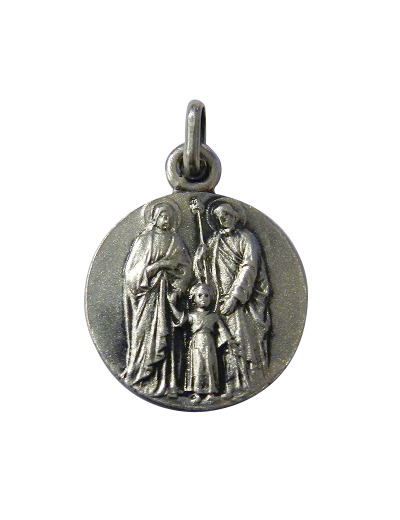 Médaille 17mm en Argent 925 - STE FAMILLE