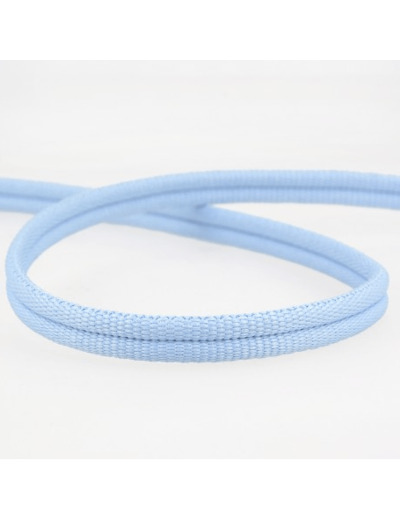 Double passepoil 518 bleu clair C17 9mm 100%polyester le mètre