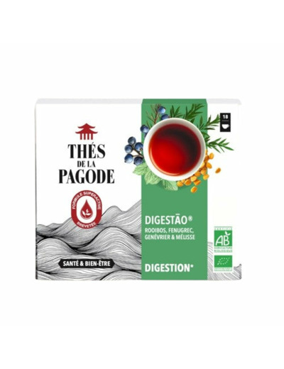 Digestao, thé digestion Bio-18 infusettes-Thés de la Pagode