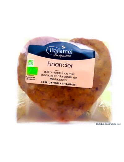 Financier aux amandes Bio 70g