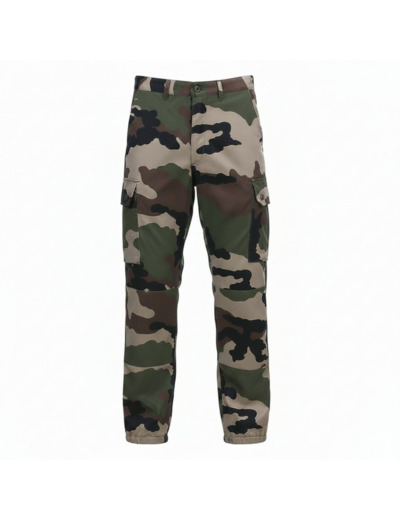 Pantalon treillis F2 camouflage militaire armée française