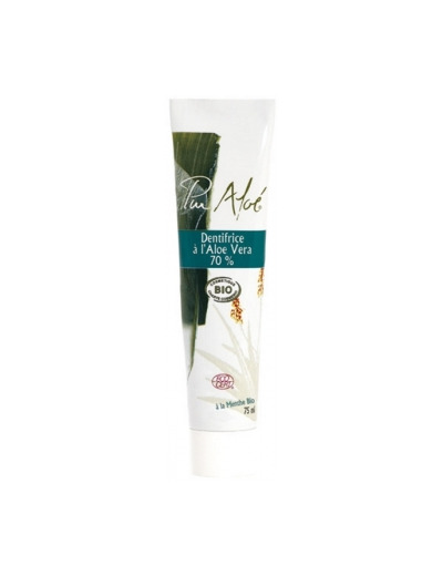 Dentifrice bio à l'Aloe Vera 75ml