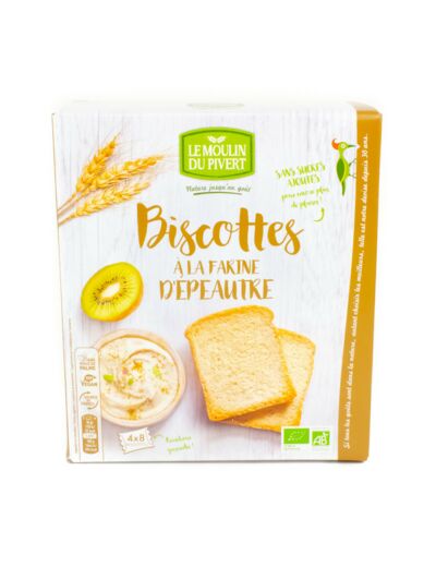 Biscottes à la Farine d'Épeautre Bio 270g