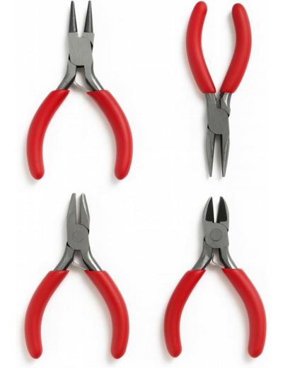 Accessoires - 4 mini pinces coupantes et pliantes
