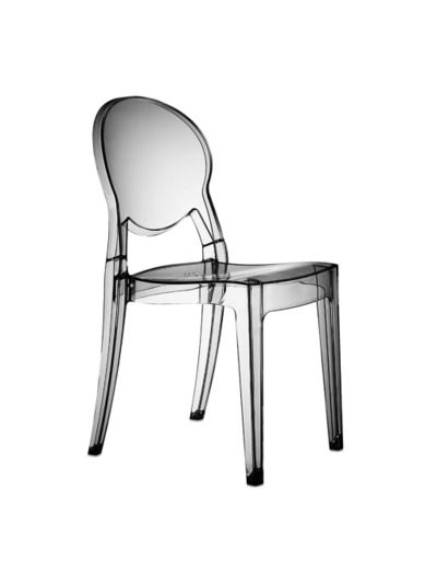 Chaise polycarbonate CASPER transparent