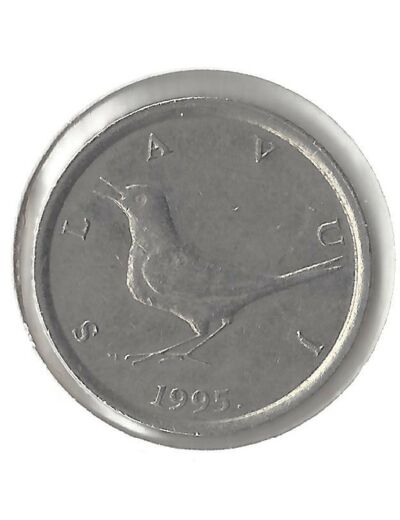 CROATIE 1 KUNA 1995 Etat TTB