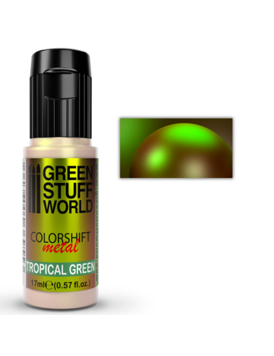 Peinture - Colorshift Metal "Chameleon" 17ml - Tropical Green