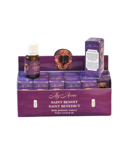 Flacon d'Huile Parfumée 10ml Saint Benoit/Violette