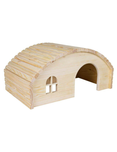 Maison en bois pour rongeurs - 42x20x25cm