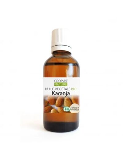 Huile végétale de Karanja Bio “Pangamia glabra” Propos Nature 50ml*