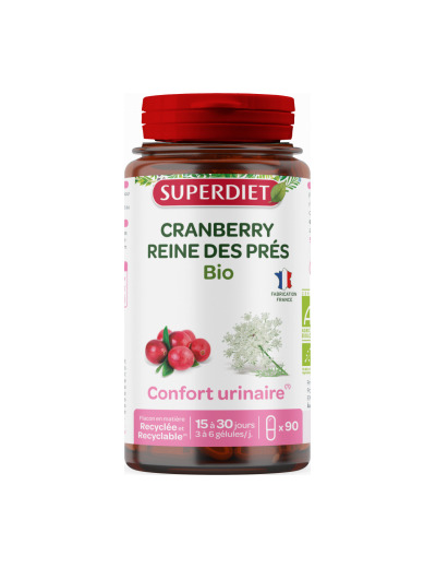 Cranberry bio reine des prés 90 gélules