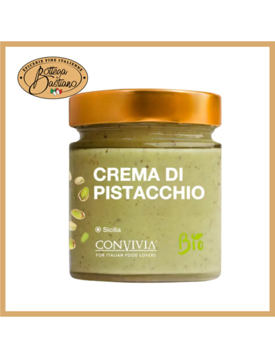 Crème sucrée à la pistache 45% BIO 190g