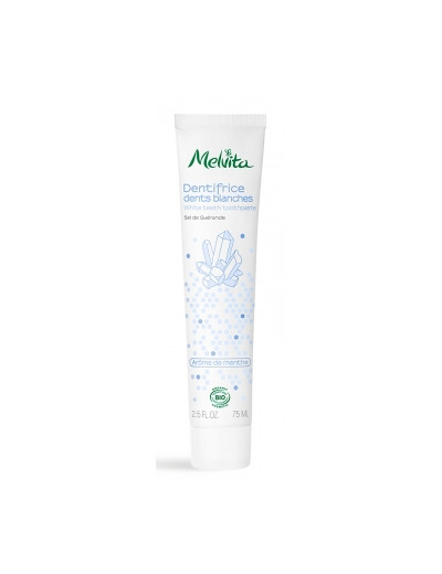 Dentifrice Dents blanches Arôme de menthe sel de Guérande 75ml