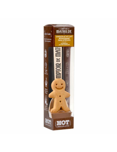 Chocolat au lait Bonhomme pain d'épices - Hot Chocolate® - 30G