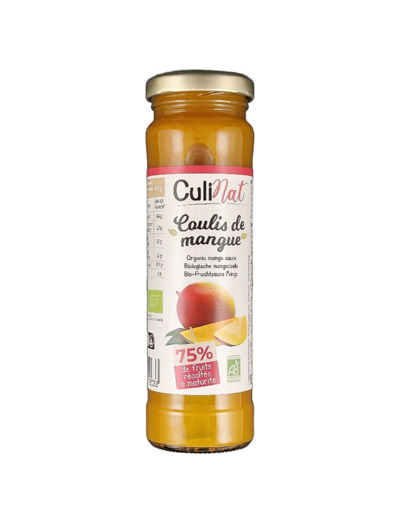 Coulis de Mangue 160g Bio