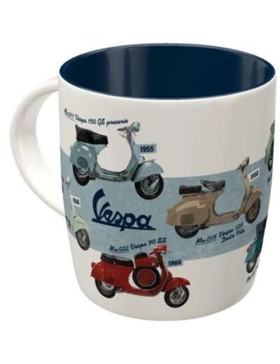 Mug Vespa, A Small Car On Two Wheels – Tasse en Céramique, 330 ML - Nostalgic Art