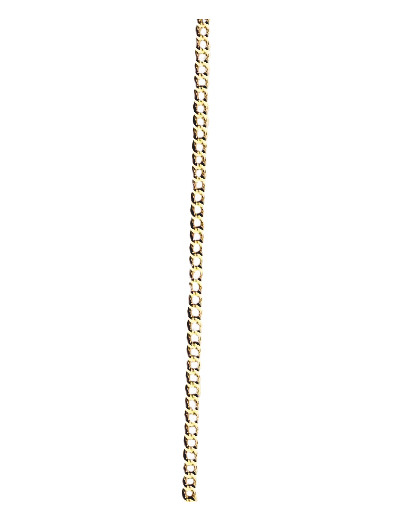 Collier 45cm en Plaqué Or - FIN