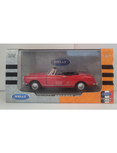 PEUGEOT 404 CABRIOLET WELLY (1/36) BOITE D'ORIGINE