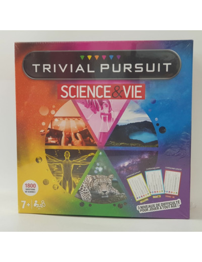 TRIVIAL PURSUIT SCIENCE ET VIE HASBRO