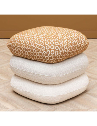 Pouf Pivotant bicolore Oreal 53x56x50cm