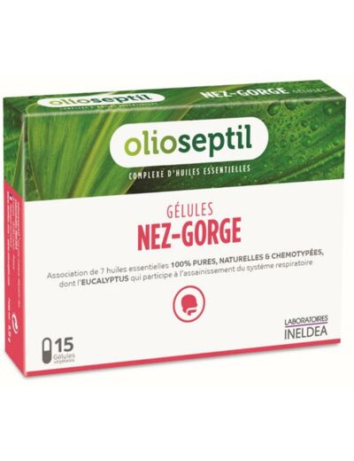 Nez-Gorge-15 gélules-Olioseptil