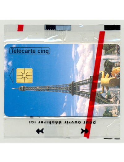 TELECARTE NSB 5 UNITE 08/94 TOUR EIFFEL GN44