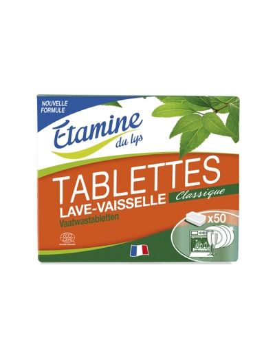 50 Tablettes lave vaisselle 1kg