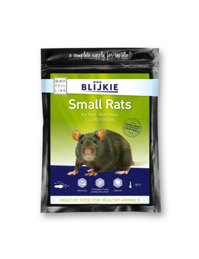 Rat "Small", 100/150g - 3 pièces